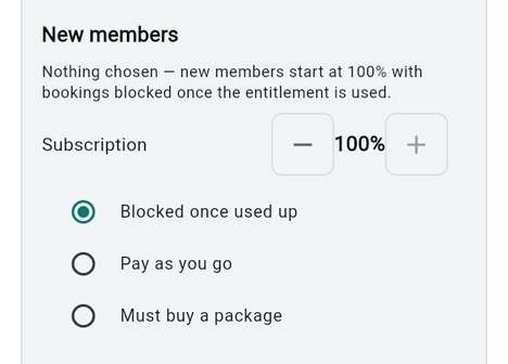 Start new members the same way