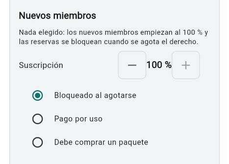 Empezar igual a los nuevos miembros