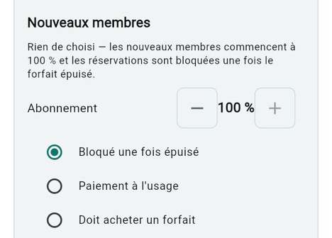Faire démarrer les nouveaux membres de la même façon